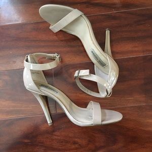 Steve Madden Real Love Heel - Nude Patent - size 8
